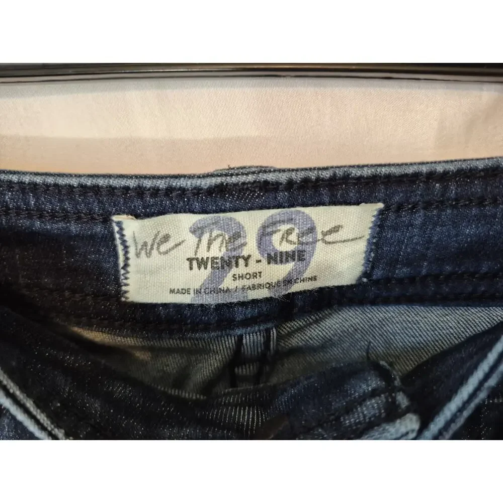 Free People We The Free Wide Leg Flare Cotton Blend Jeans 29